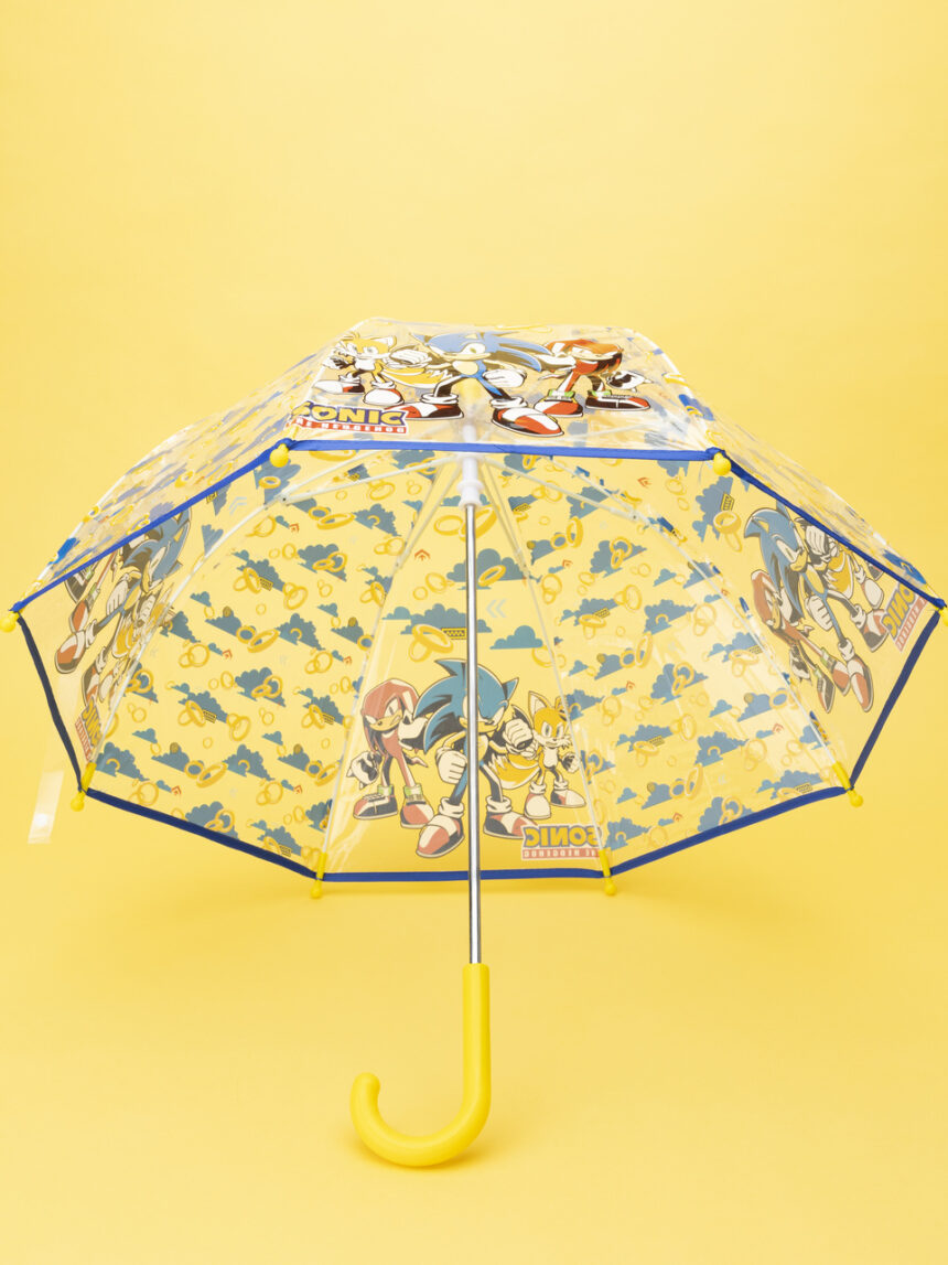 παιδική ομπρέλα διαφανής sonic για αγόρι - Prénatal