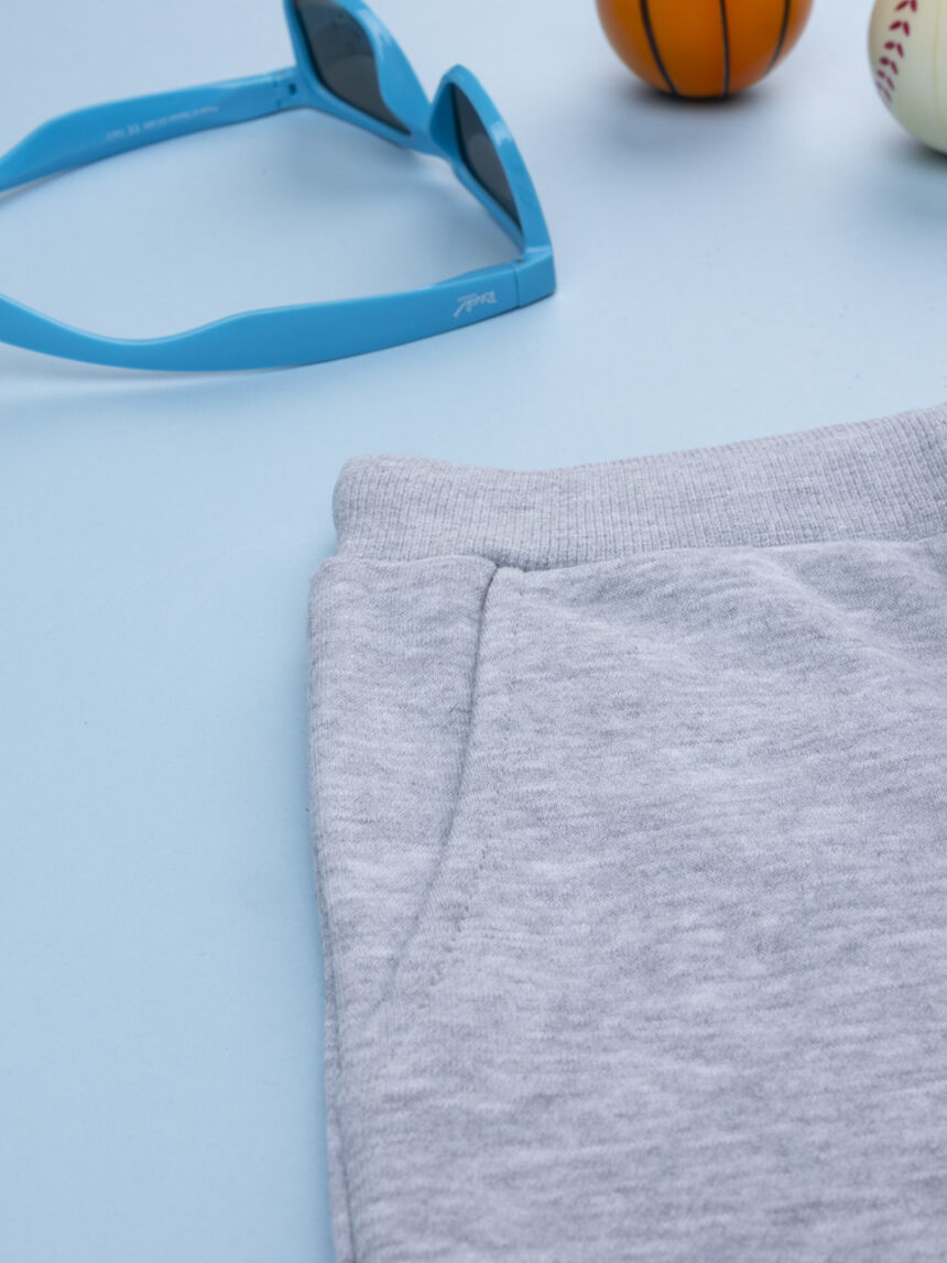 παιδικό παντελόνι φούτερ γκρι για αγόρι - Prénatal