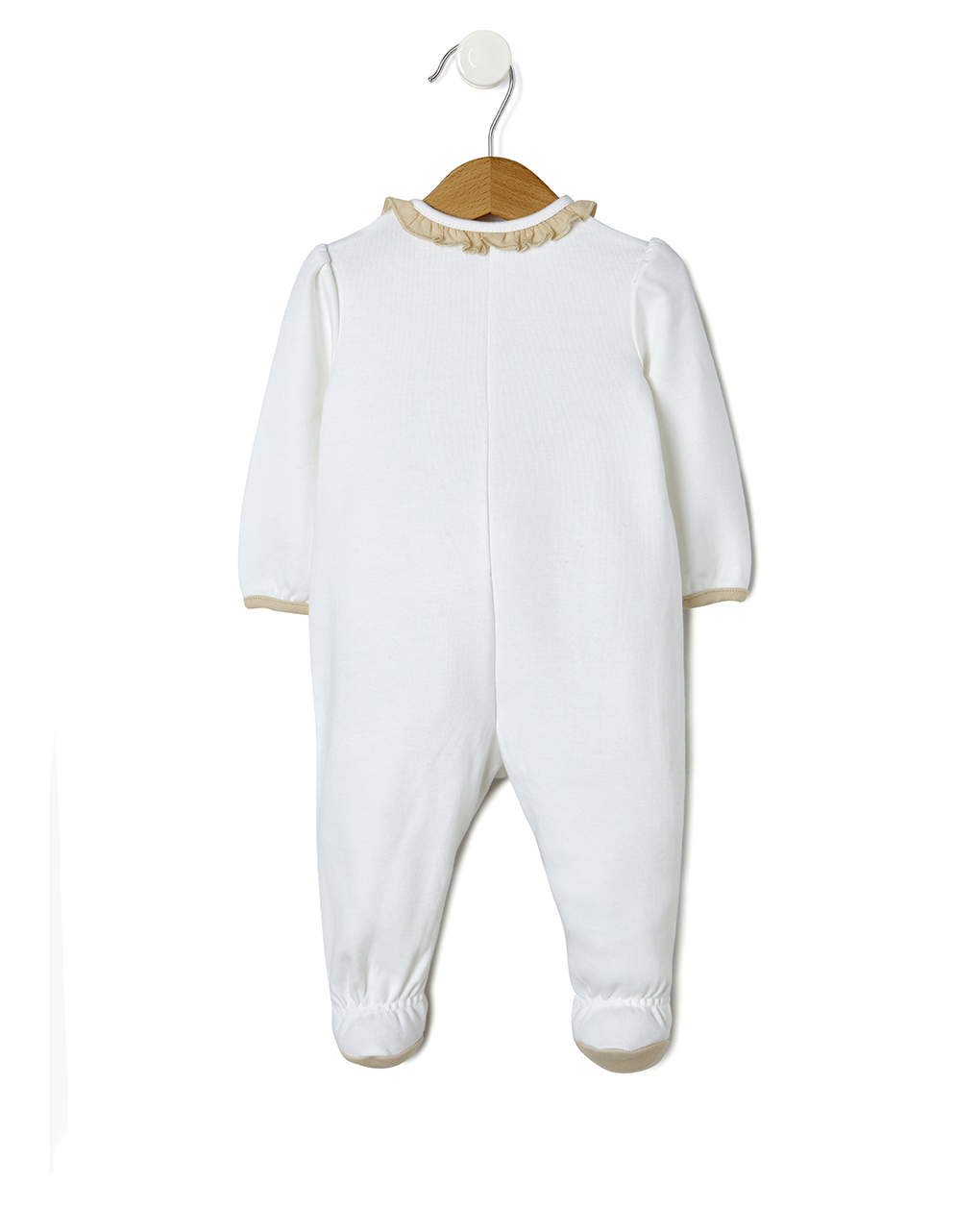 βρεφικό φορμάκι λευκό marie για κορίτσι - Prénatal