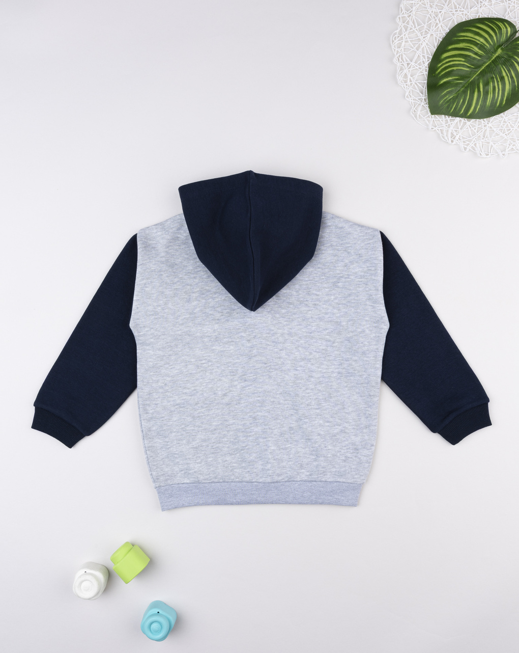 παιδική ζακέτα φούτερ γκρι dinos για αγόρι - Prénatal