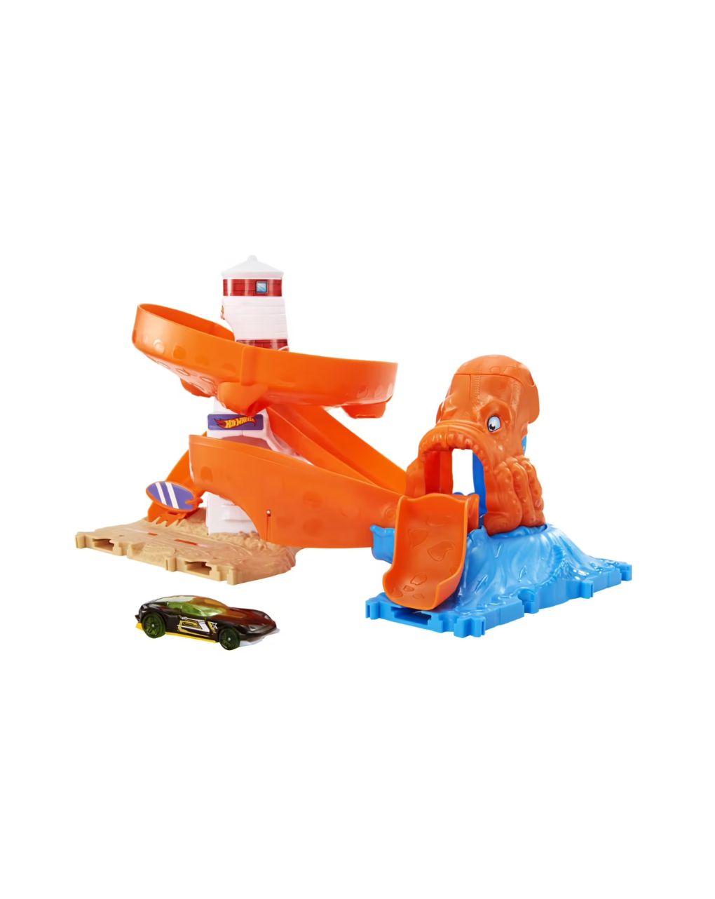 Mattel hot wheels πίστες city με θηρία hdr29 (σχέδια) - Hot wheels