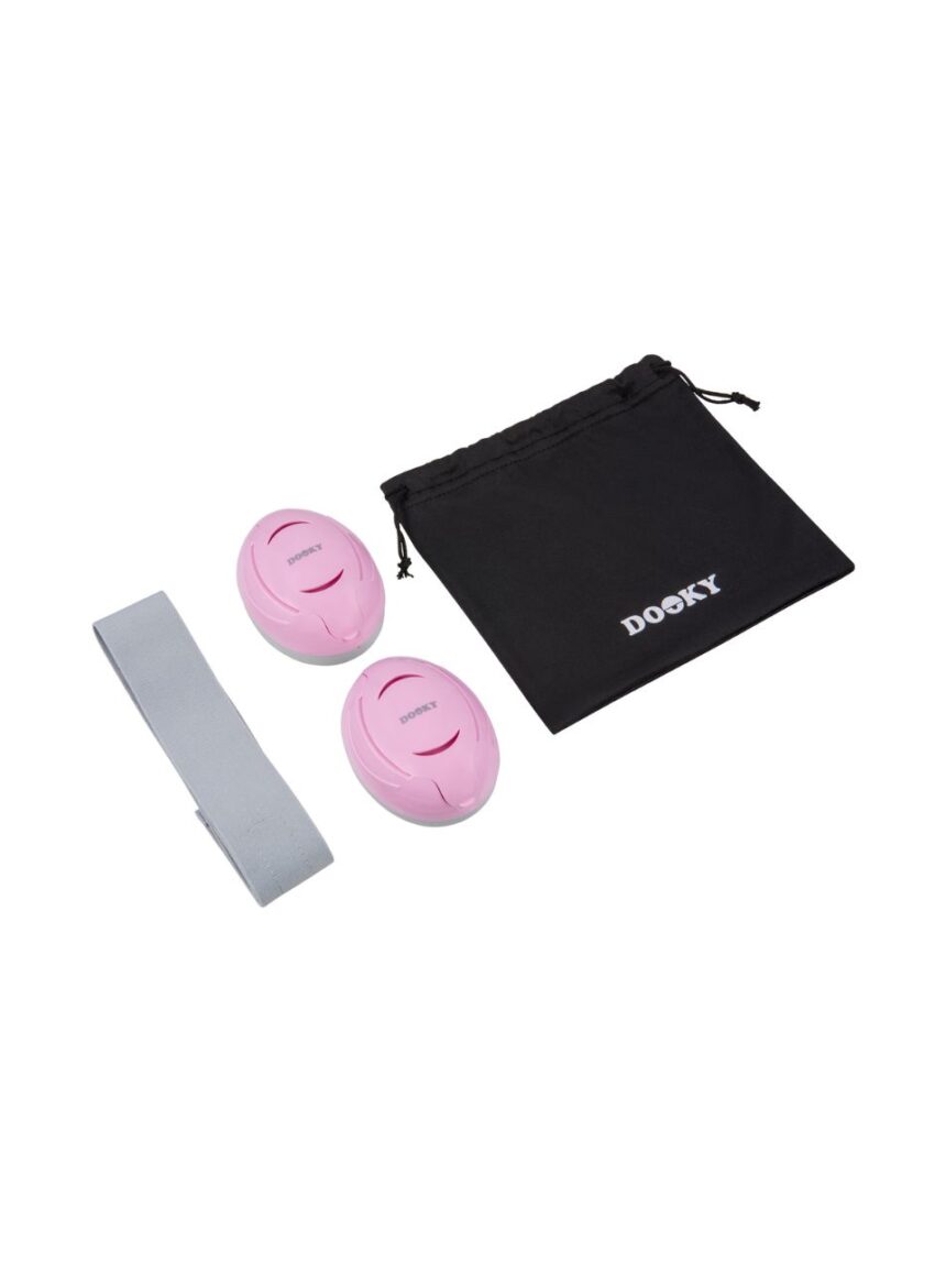 Dooky προστατευτικά αυτιών για ηλικίες 0-3 ετών ροζ dk-3001101 - Dooky