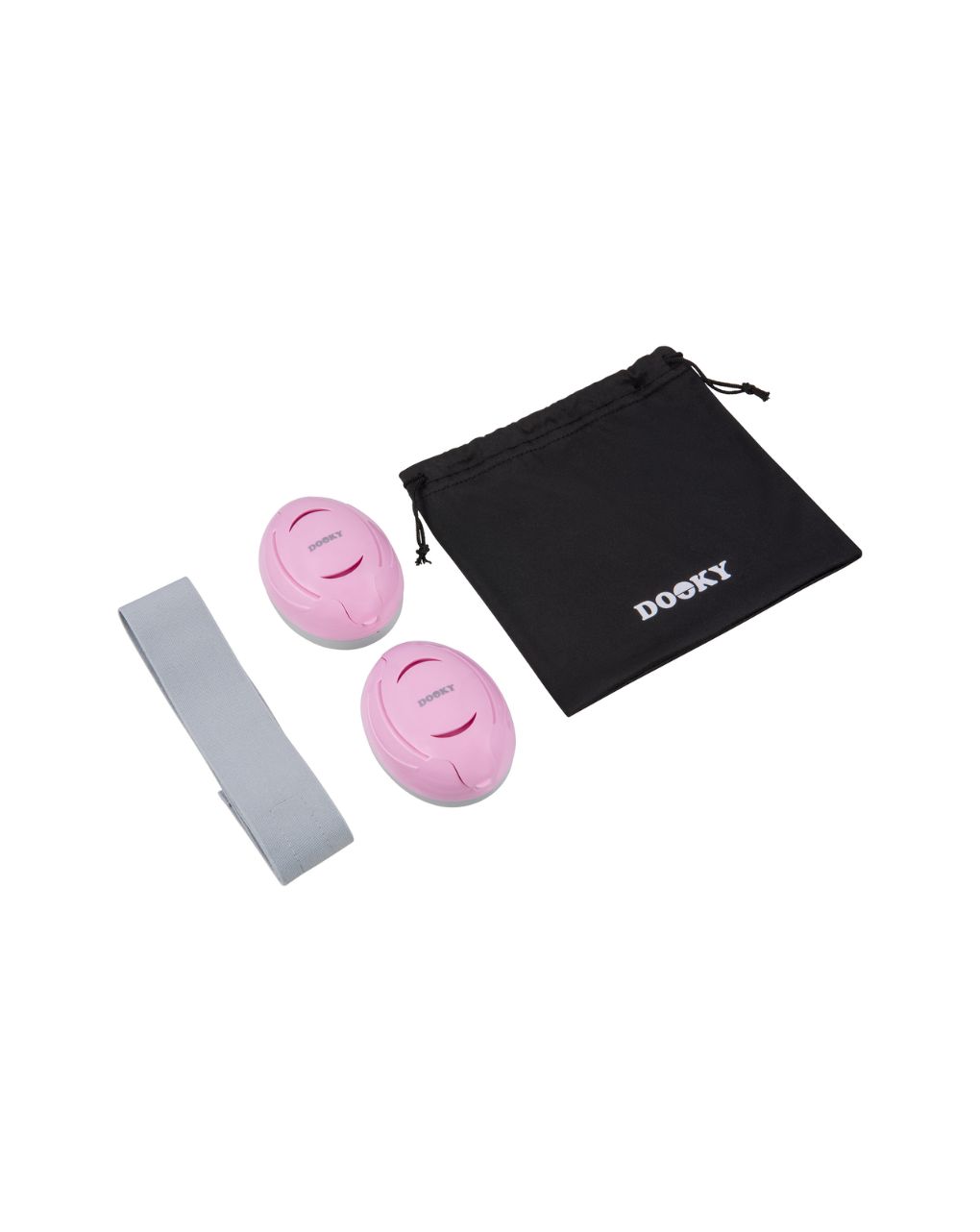 Dooky προστατευτικά αυτιών για ηλικίες 0-3 ετών ροζ dk-3001101 - Dooky