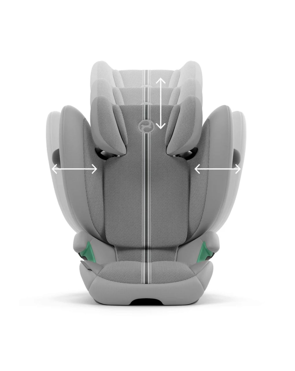 Cybex κάθισμα αυτοκινήτου solution g2 i-fix plus (100-150cm) stone grey - Cybex