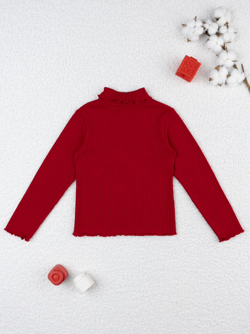 παιδική μπλούζα ζιβάγκο κόκκινη classic για κορίτσι - Prénatal