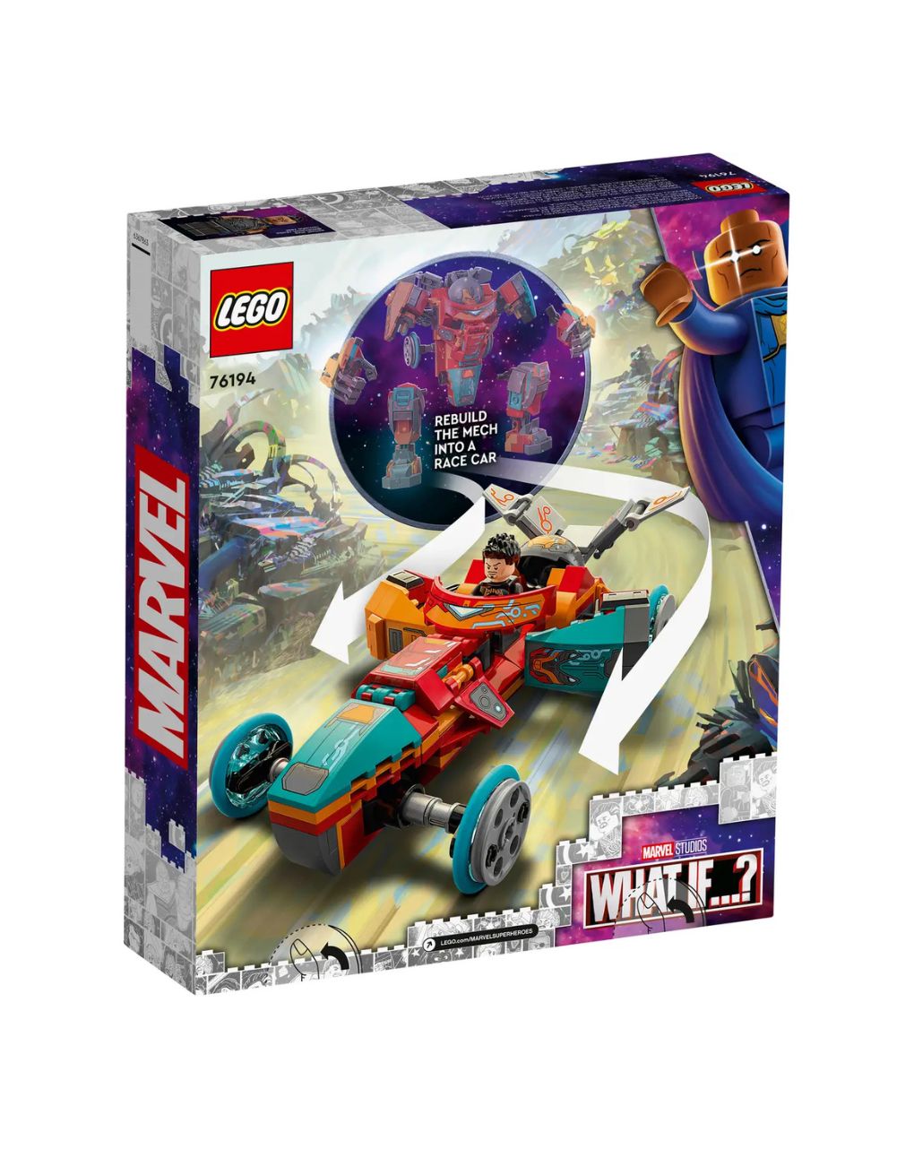 Lego marvel super heroes tony stark’s sakaarian iron man 76194 - Lego