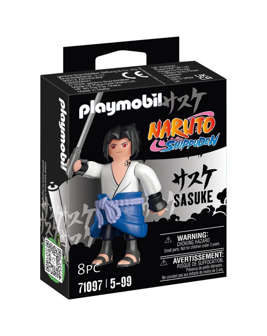 Playmobil naruto sasuke 71097