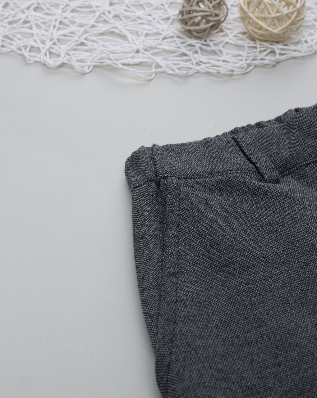 παιδικό παντελόνι γκρι classic για αγόρι - Prénatal