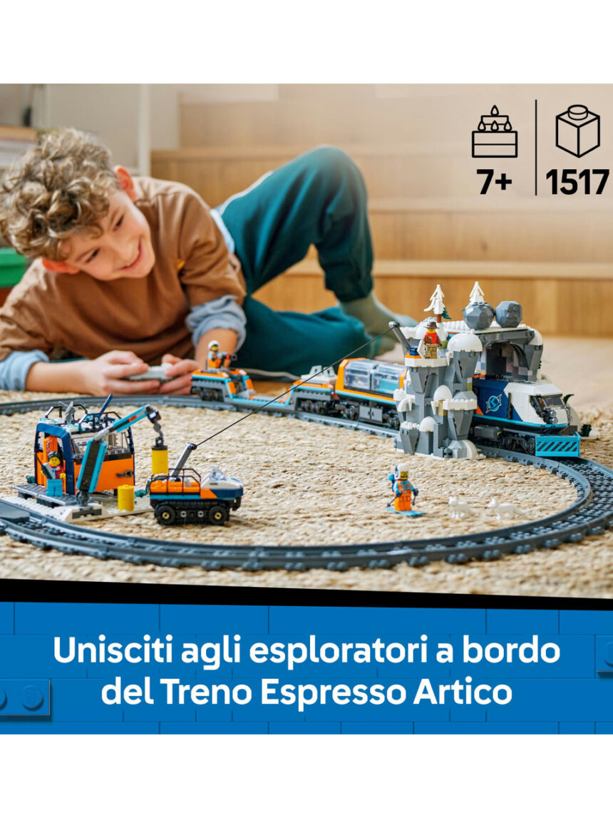 Lego city explorers' arctic polar express train 60470 - Lego
