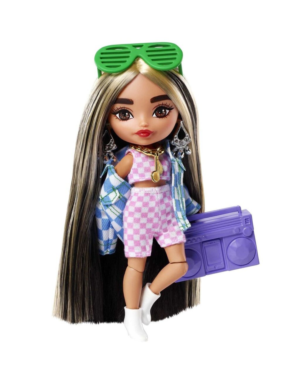 Mattel barbie κούκλα extra minis 14cm hgp64 - BARBIE