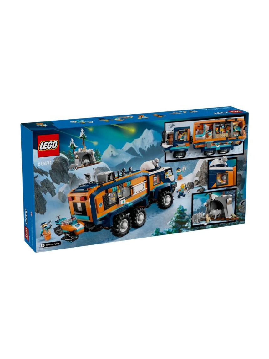 Lego city arctic explorer science lab truck 60471 - Lego