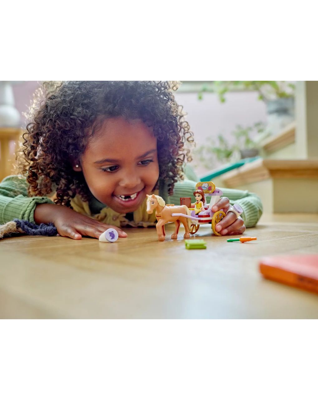 Lego disney princess belle’s storytime horse carriage 43233 - Lego