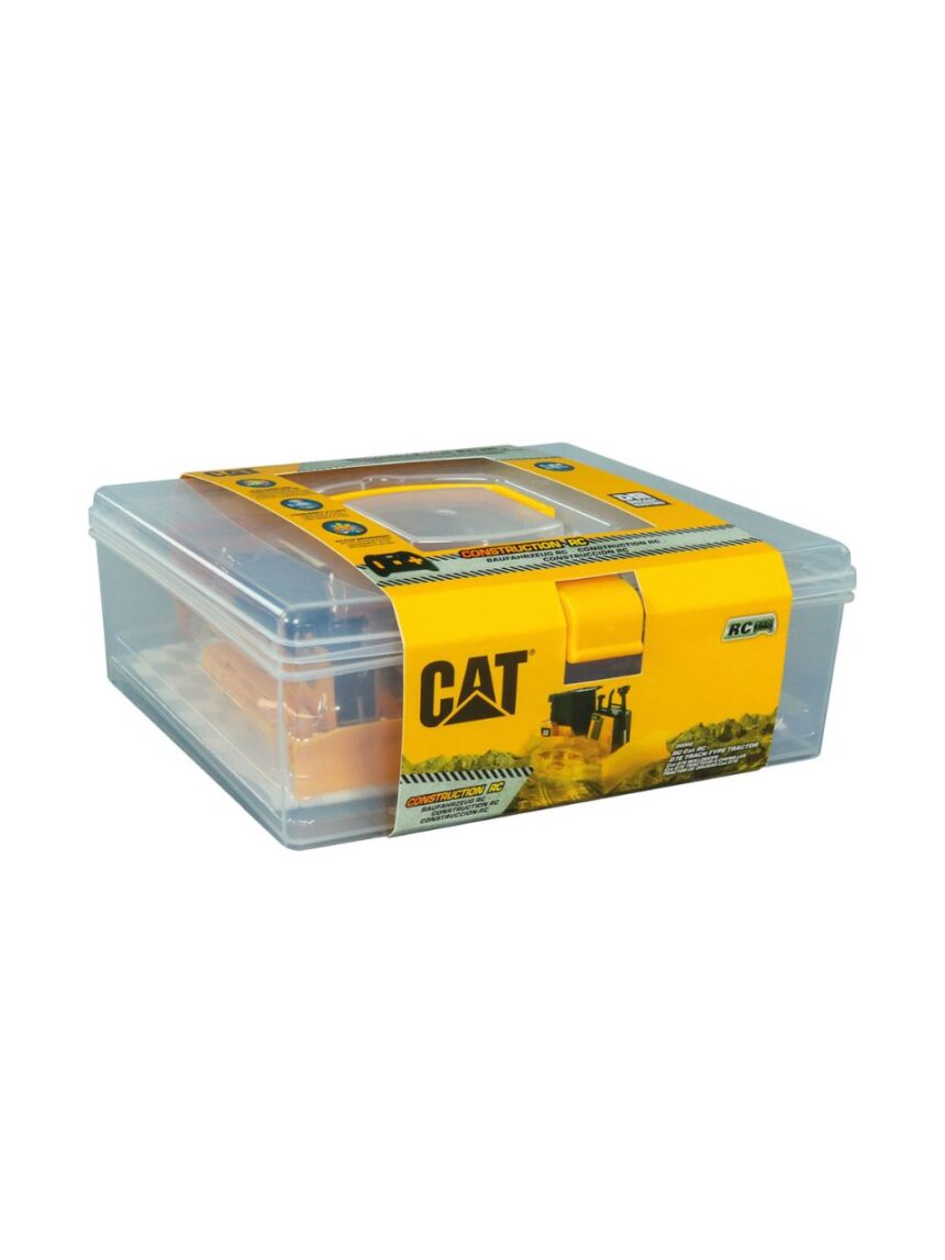 Carrera τηλεκατευθυνόμενο τρακτέρ τύπου μπουλντόζα cat d7e yellow-black 37026002 d7e - CARRERA RC