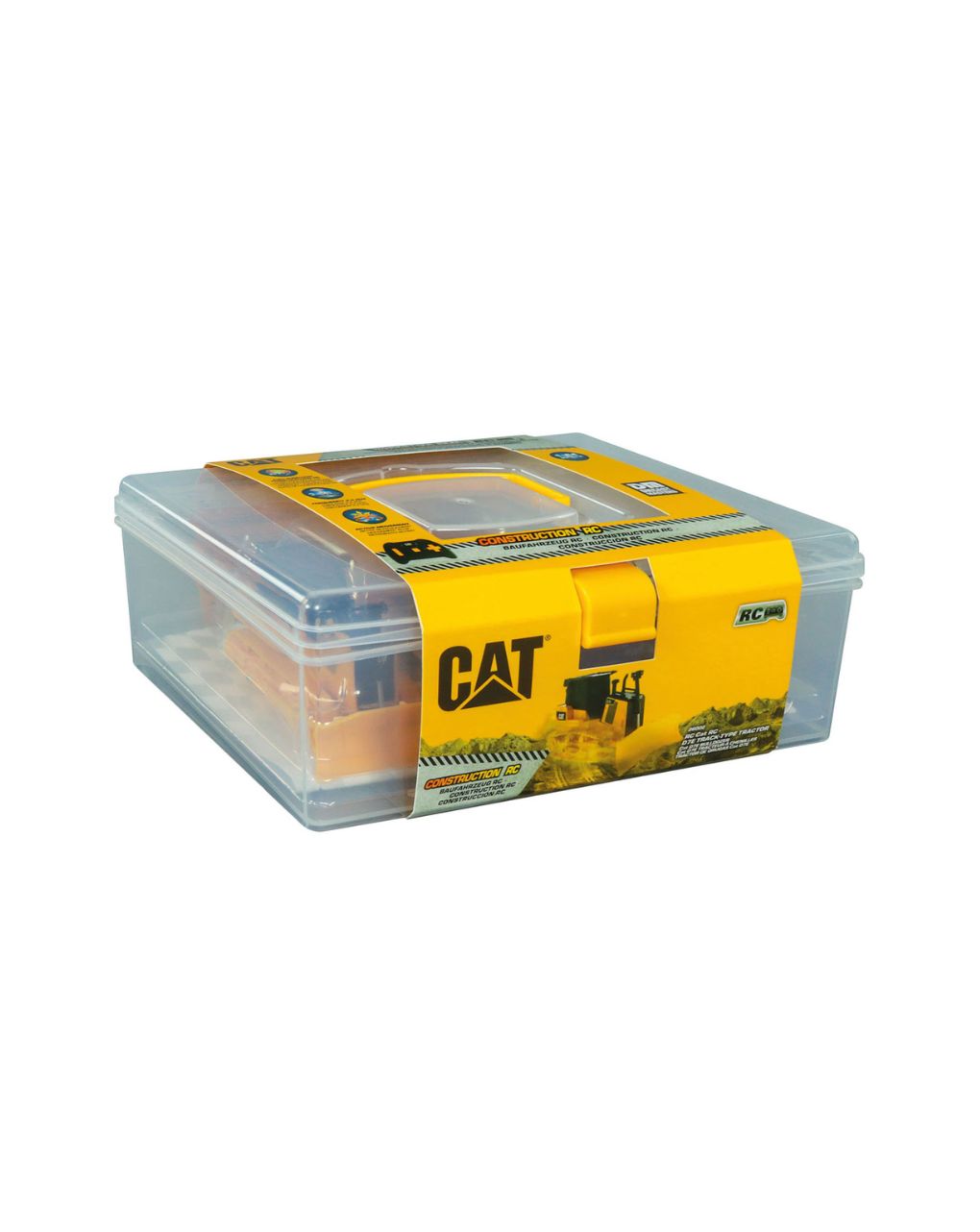 Carrera τηλεκατευθυνόμενο τρακτέρ τύπου μπουλντόζα cat d7e yellow-black 37026002 d7e - CARRERA RC