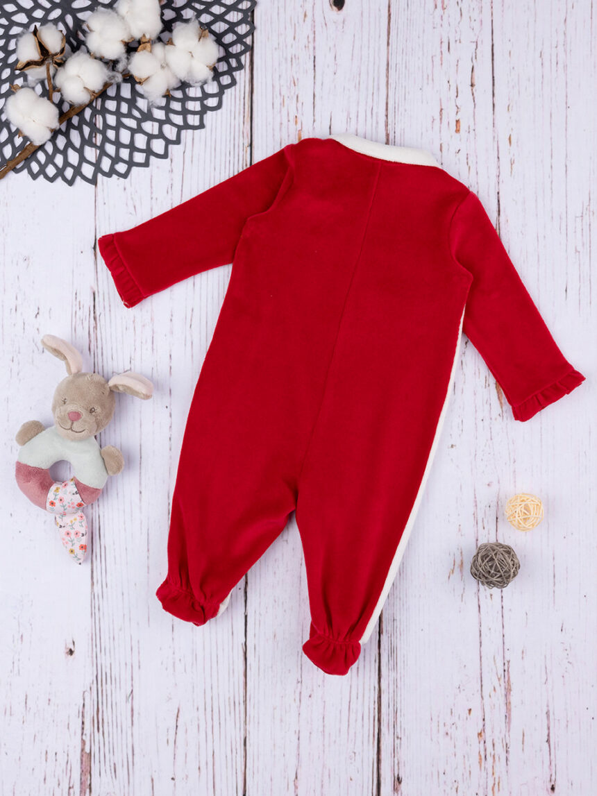 βρεφικό χριστουγεννιάτικο φορμάκι my first christmas για κορίτσι - Prénatal