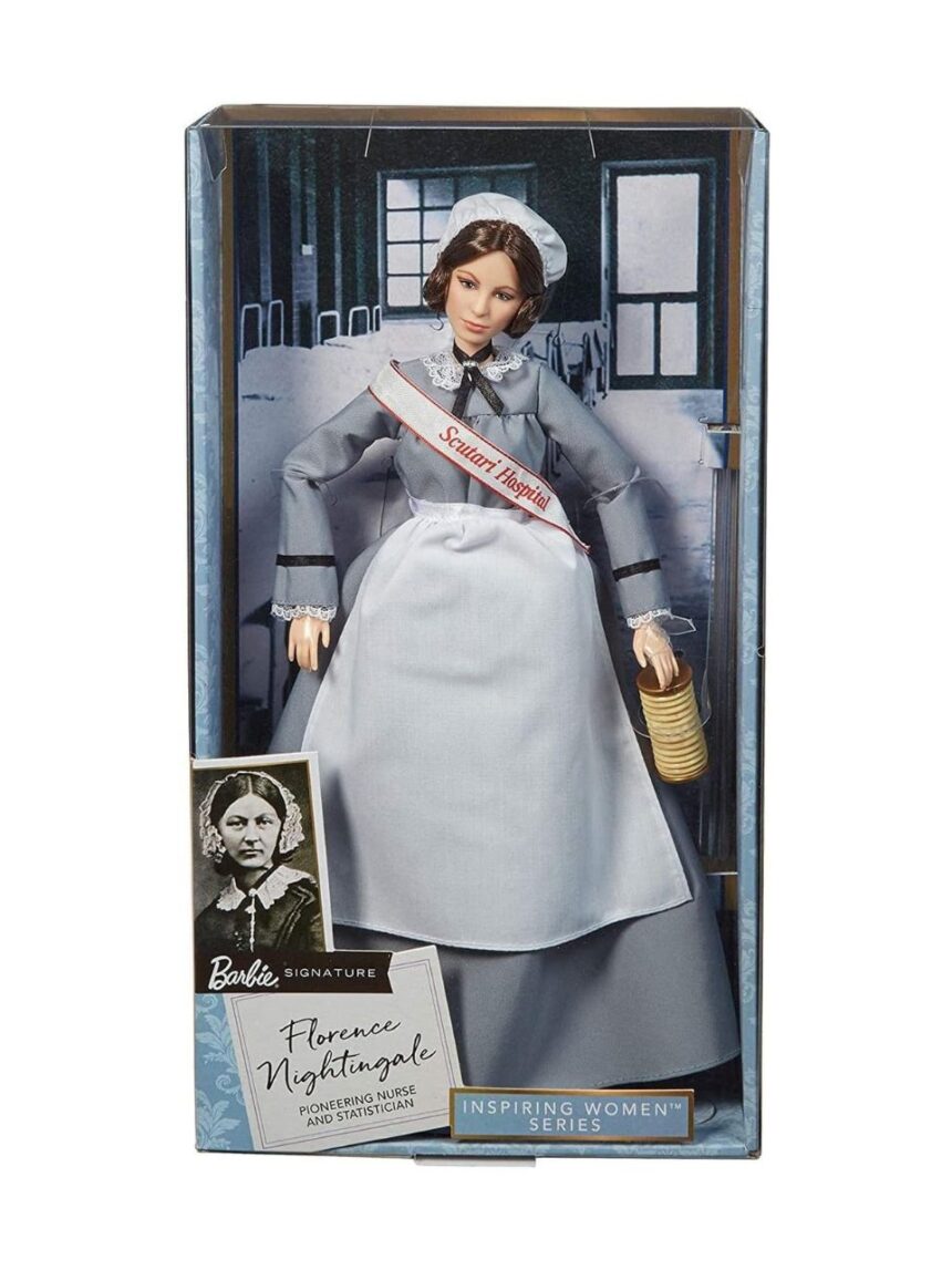 Barbie συλλεκτική κούκλα γυναίκες πρωτοπόροι florence nightingale ght87 - BARBIE