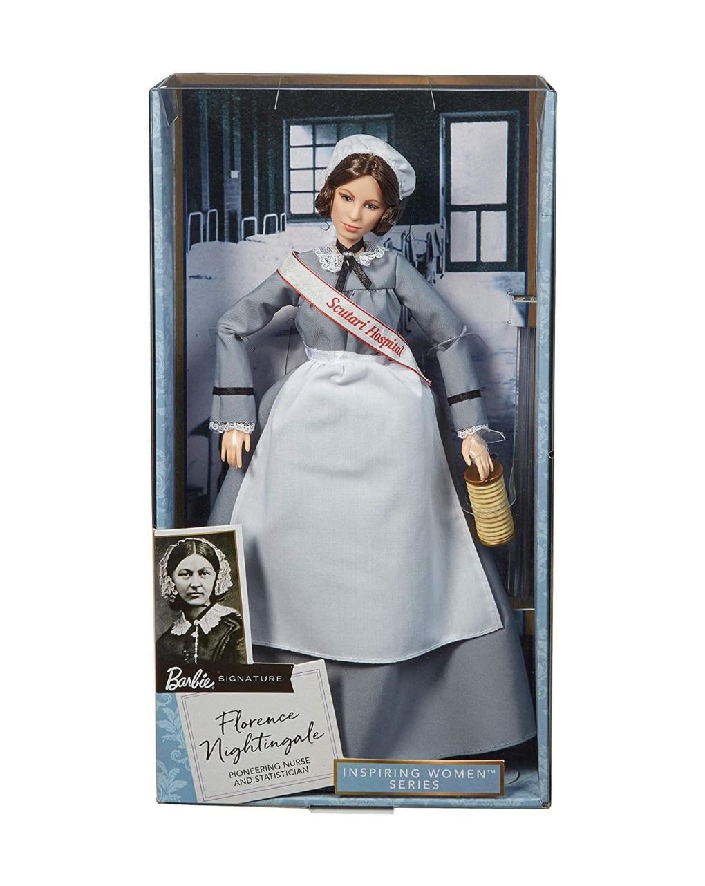 Barbie συλλεκτική κούκλα γυναίκες πρωτοπόροι florence nightingale ght87