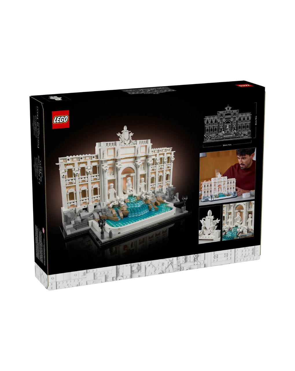 Lego architecture trevi fountain 21062 - Lego