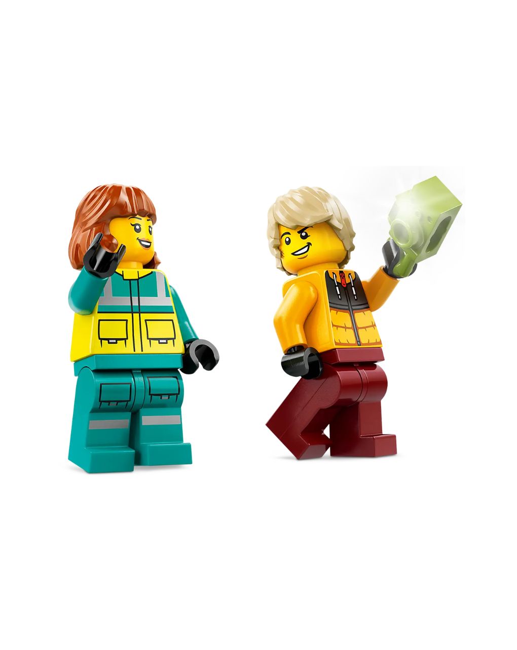 Lego city emergency ambulance & snowboarder 60403 - Lego