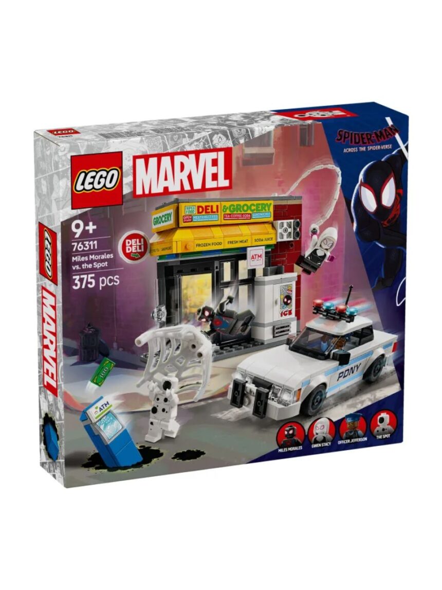 Lego marvel super heroes spider-verse: miles morales vs. the spot 76311 - Lego