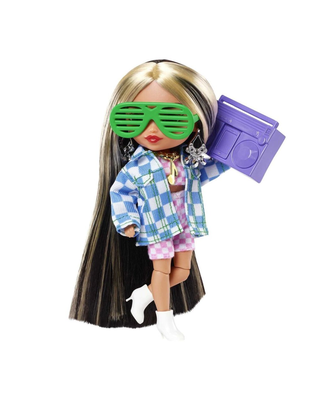 Mattel barbie κούκλα extra minis 14cm hgp64 - BARBIE