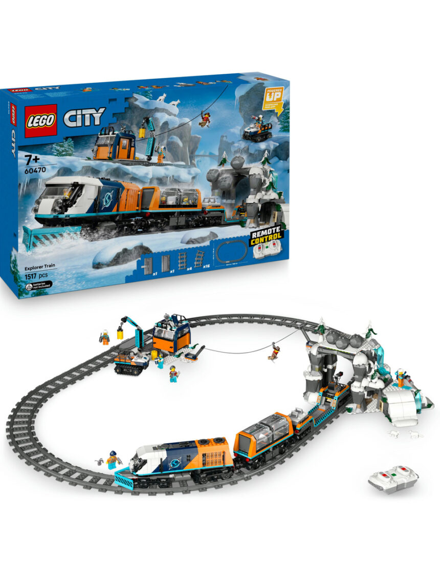 Lego city explorers' arctic polar express train 60470 - Lego