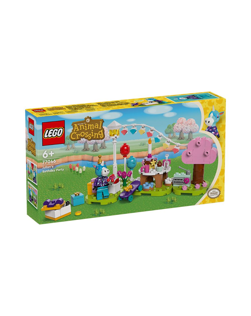 Lego animal crossing julian’s birthday party 77046