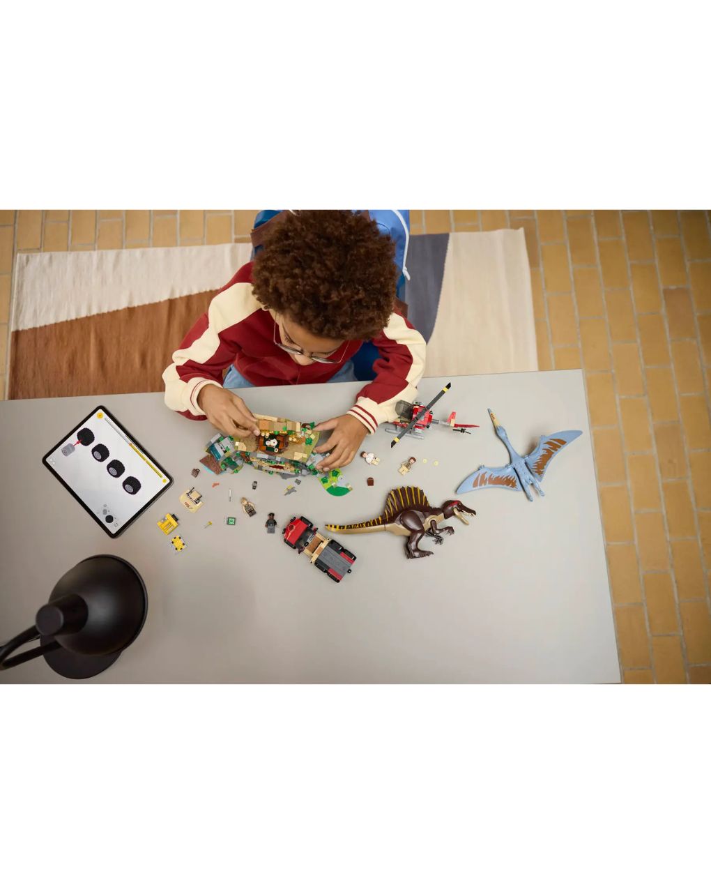 Lego jurassic world spinosaurus & quetzalcoatlus air mission 76976 - Lego