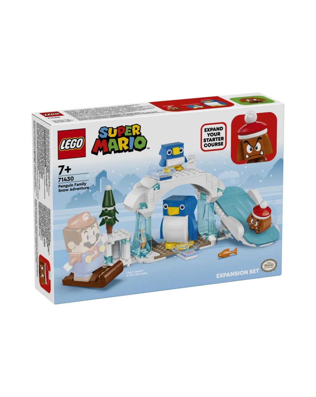 Lego super mario penguin family snow adventure expansion set 71430 - Lego