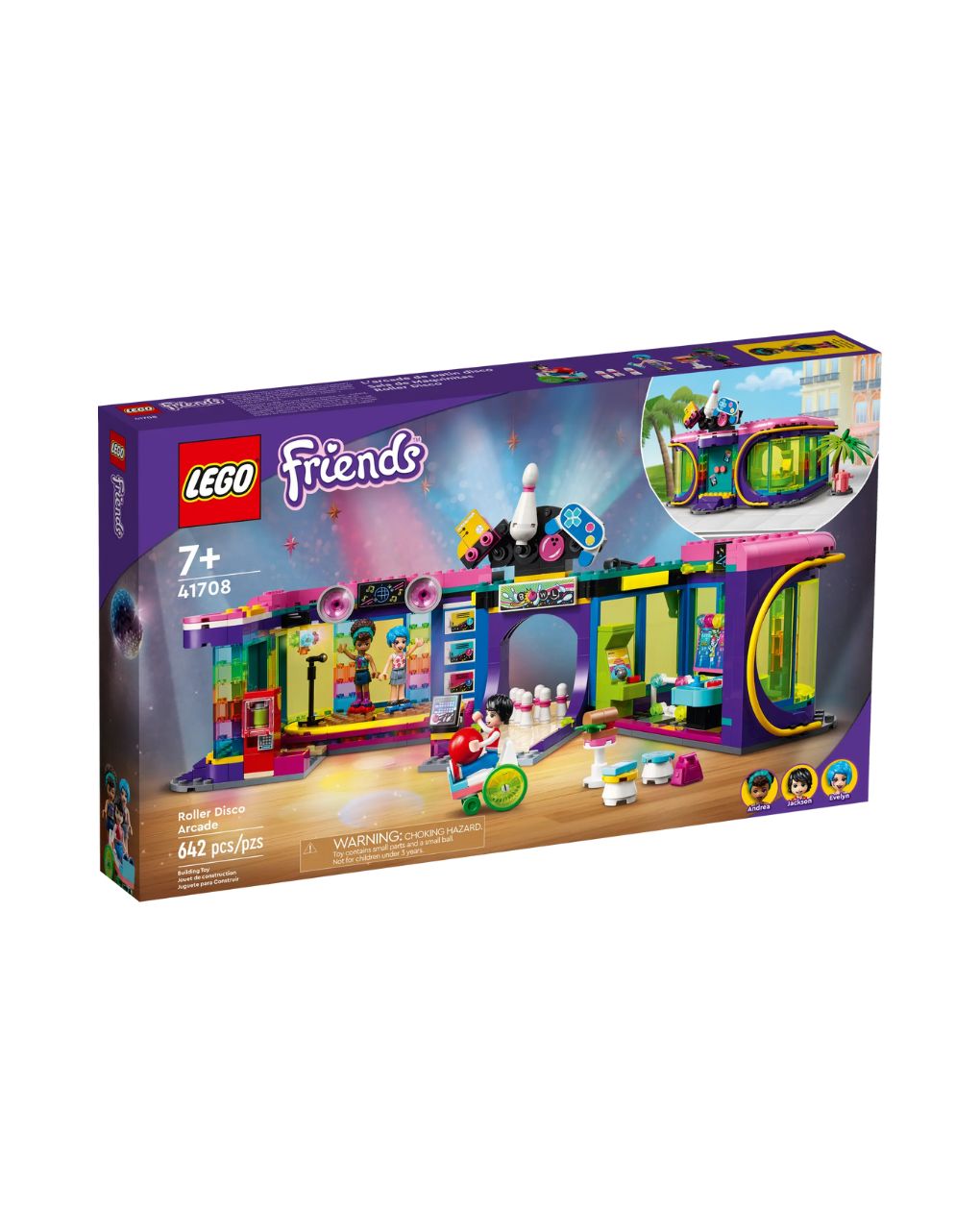 Lego friends roller disco arcade 41708 - Lego