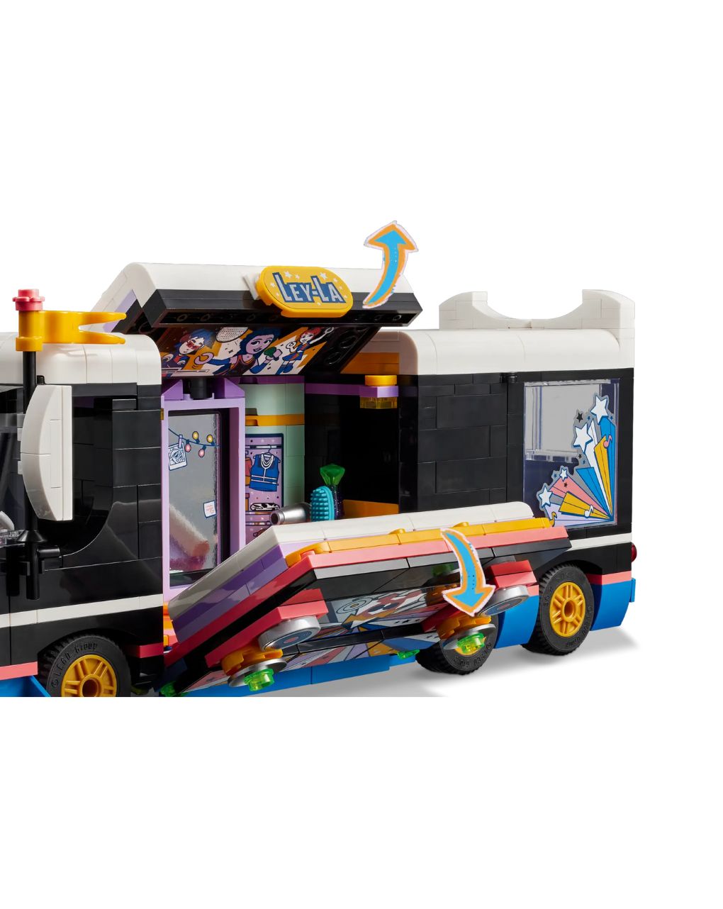 Lego friends pop star music tour bus 42619 - Lego