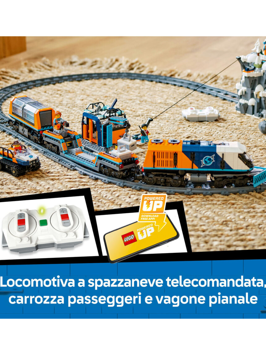 Lego city explorers' arctic polar express train 60470 - Lego