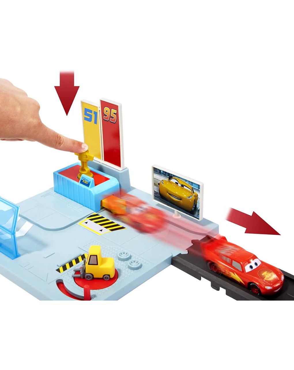 Disney pixar cars on the road dinoco rusteze racing center hgv69 - Cars