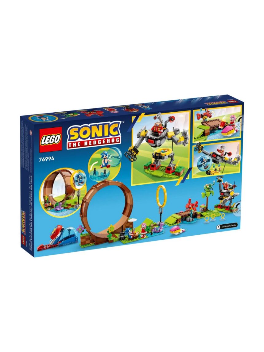 Lego sonic the hedgehog sonic's green hill zone loop challenge 76994 - Lego, LEGO SONIC