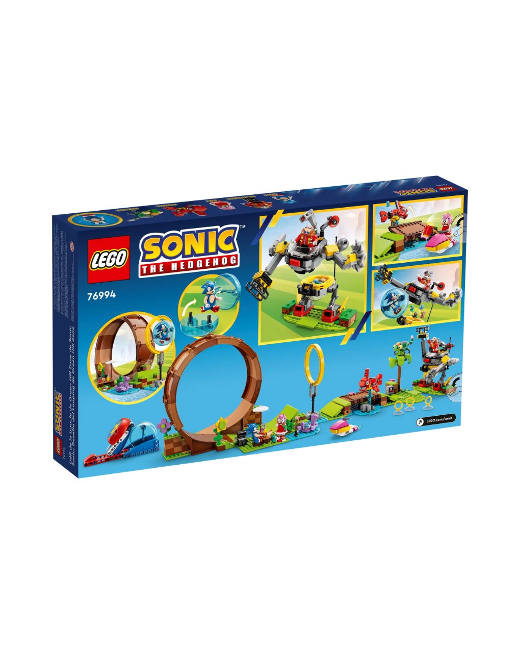 Lego sonic the hedgehog sonic's green hill zone loop challenge 76994 - Lego, LEGO SONIC