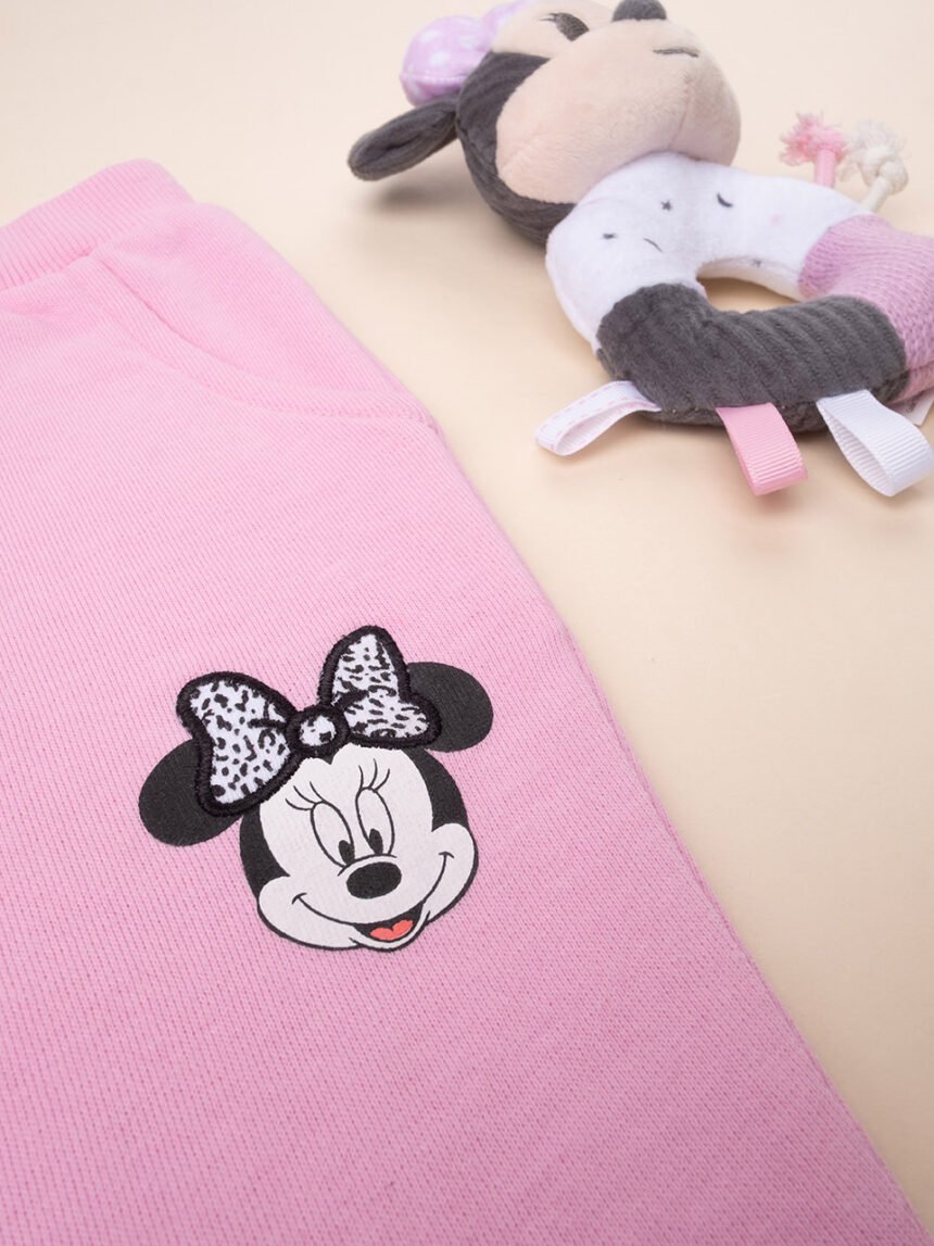 παιδικό παντελόνι φόρμας ροζ minnie για κορίτσι - Prénatal