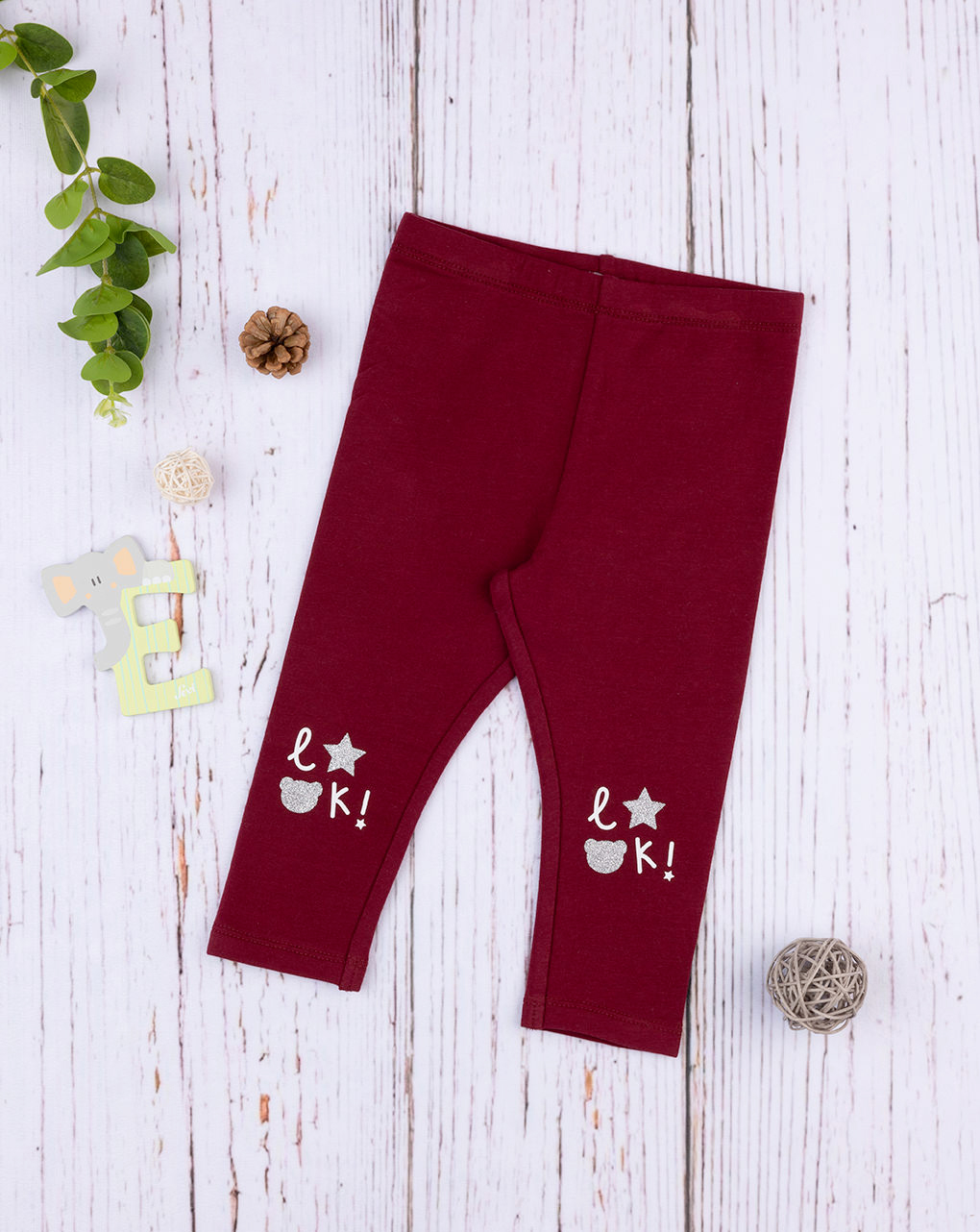 βρεφικό κολάν μπορντώ look για κορίτσι