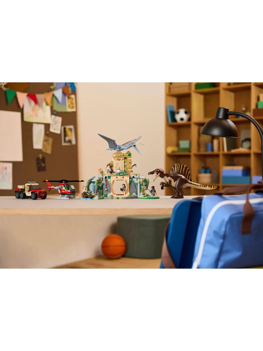 Lego jurassic world spinosaurus & quetzalcoatlus air mission 76976 - Lego