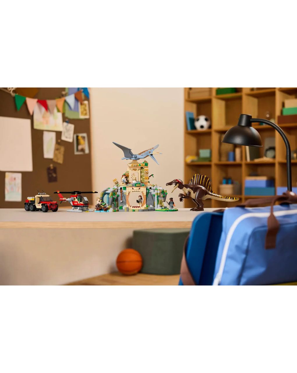 Lego jurassic world spinosaurus & quetzalcoatlus air mission 76976 - Lego