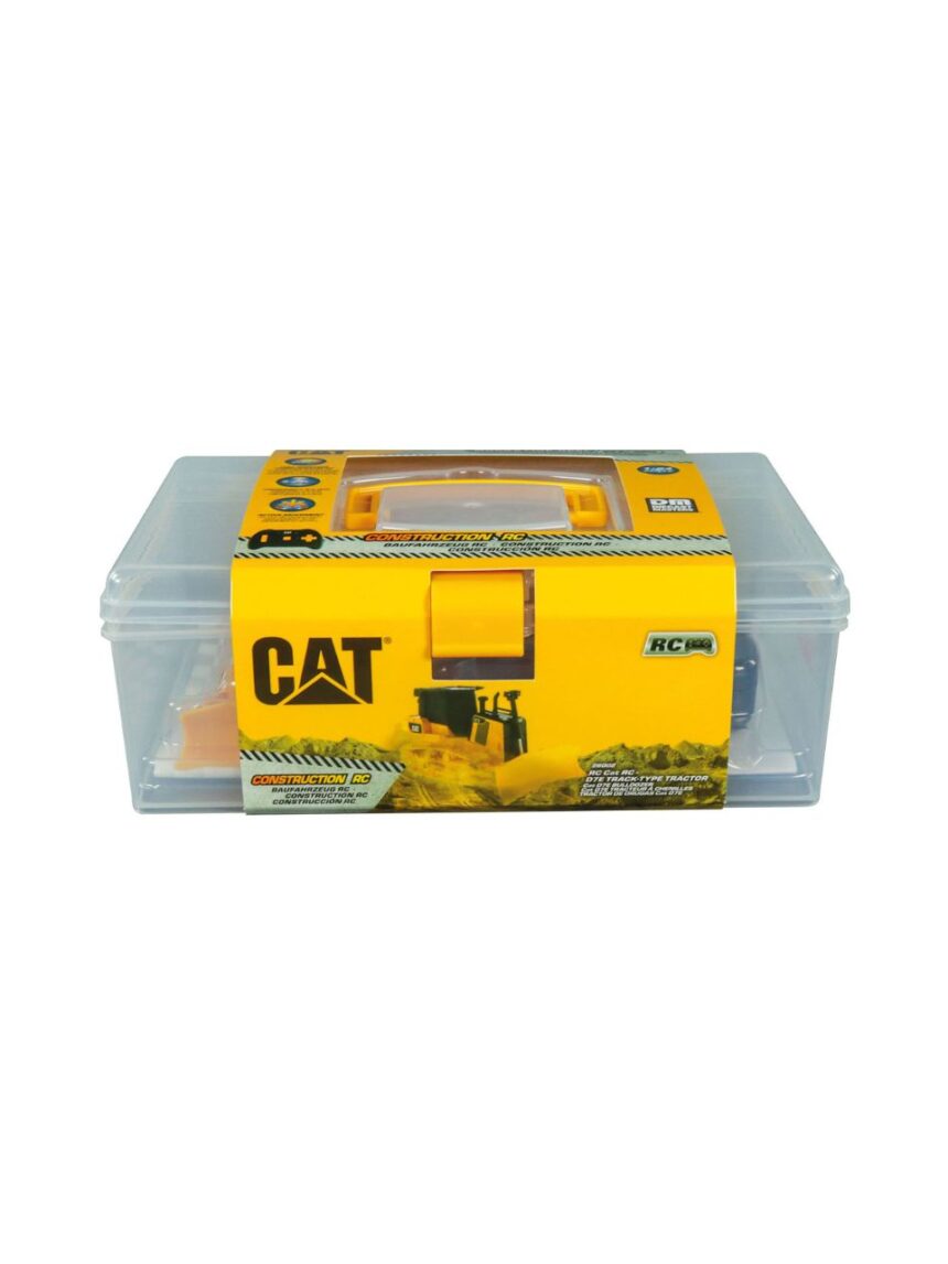 Carrera τηλεκατευθυνόμενο τρακτέρ τύπου μπουλντόζα cat d7e yellow-black 37026002 d7e - CARRERA RC