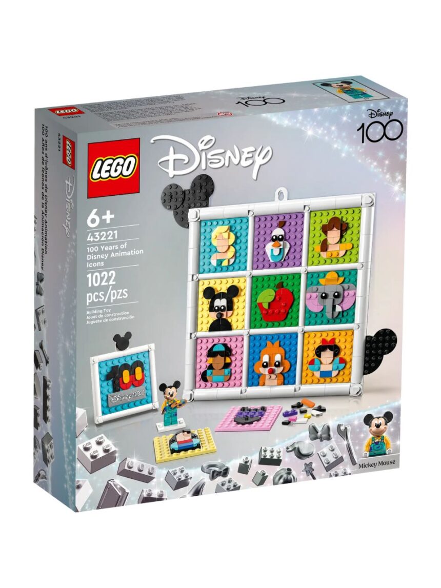 Lego disney 100 years of disney animation icons 43221 - Disney, Lego