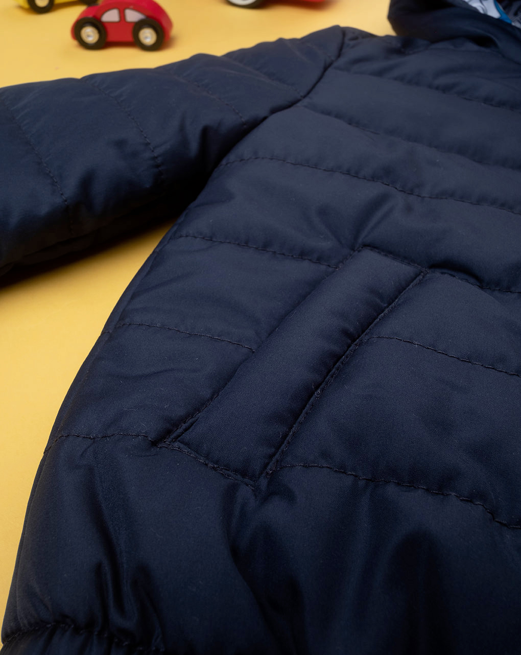 βρεφικό μπουφάν puffer μπλε για αγόρι - Prénatal