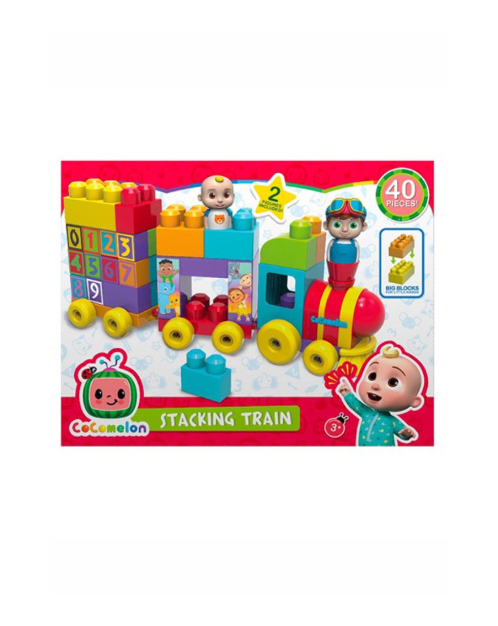 Giochi preziosi cocomelon τρενάκι με τουβλάκια ccm07000 - Giochi Preziosi