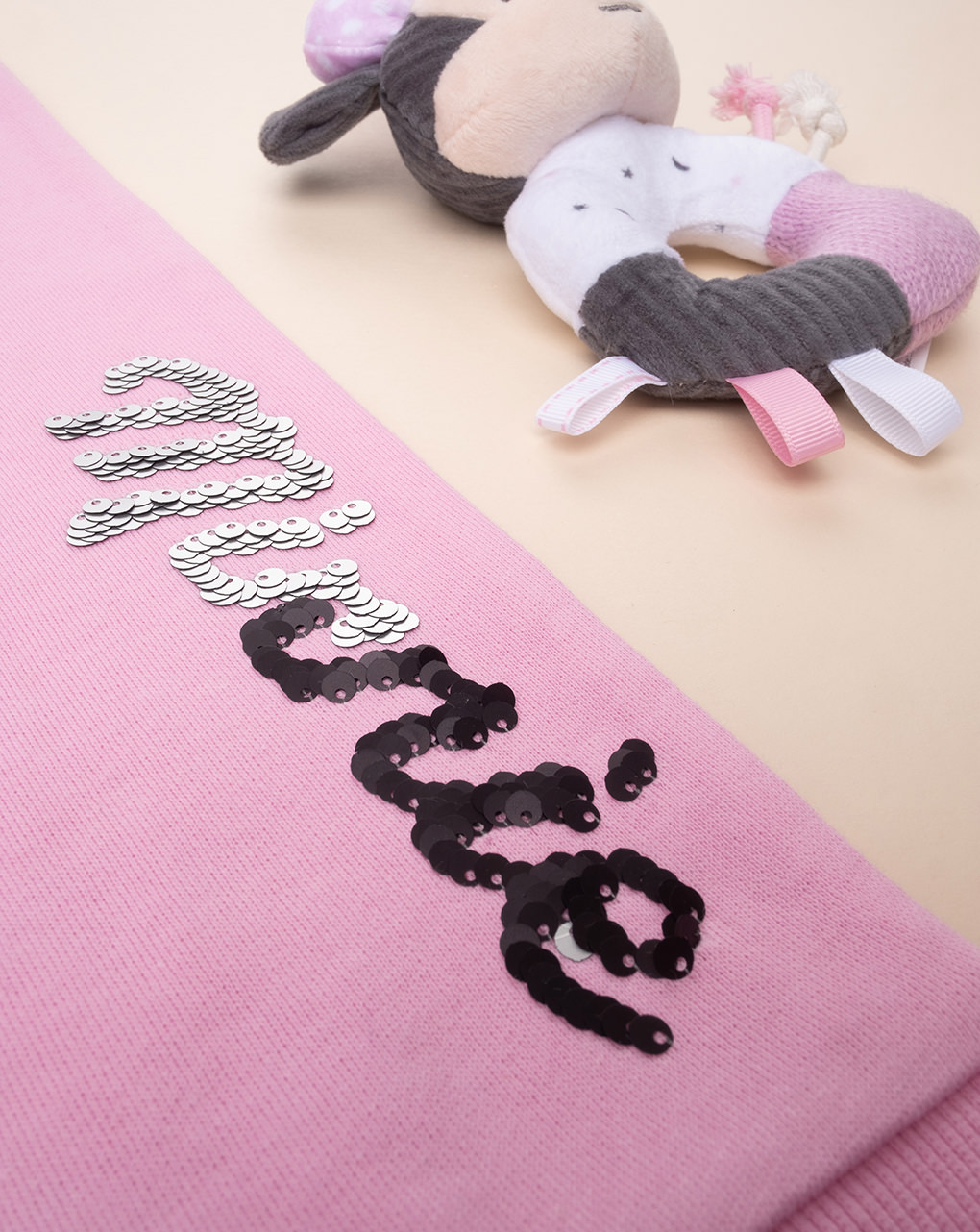 παιδικό παντελόνι φόρμας ροζ minnie για κορίτσι - Prénatal