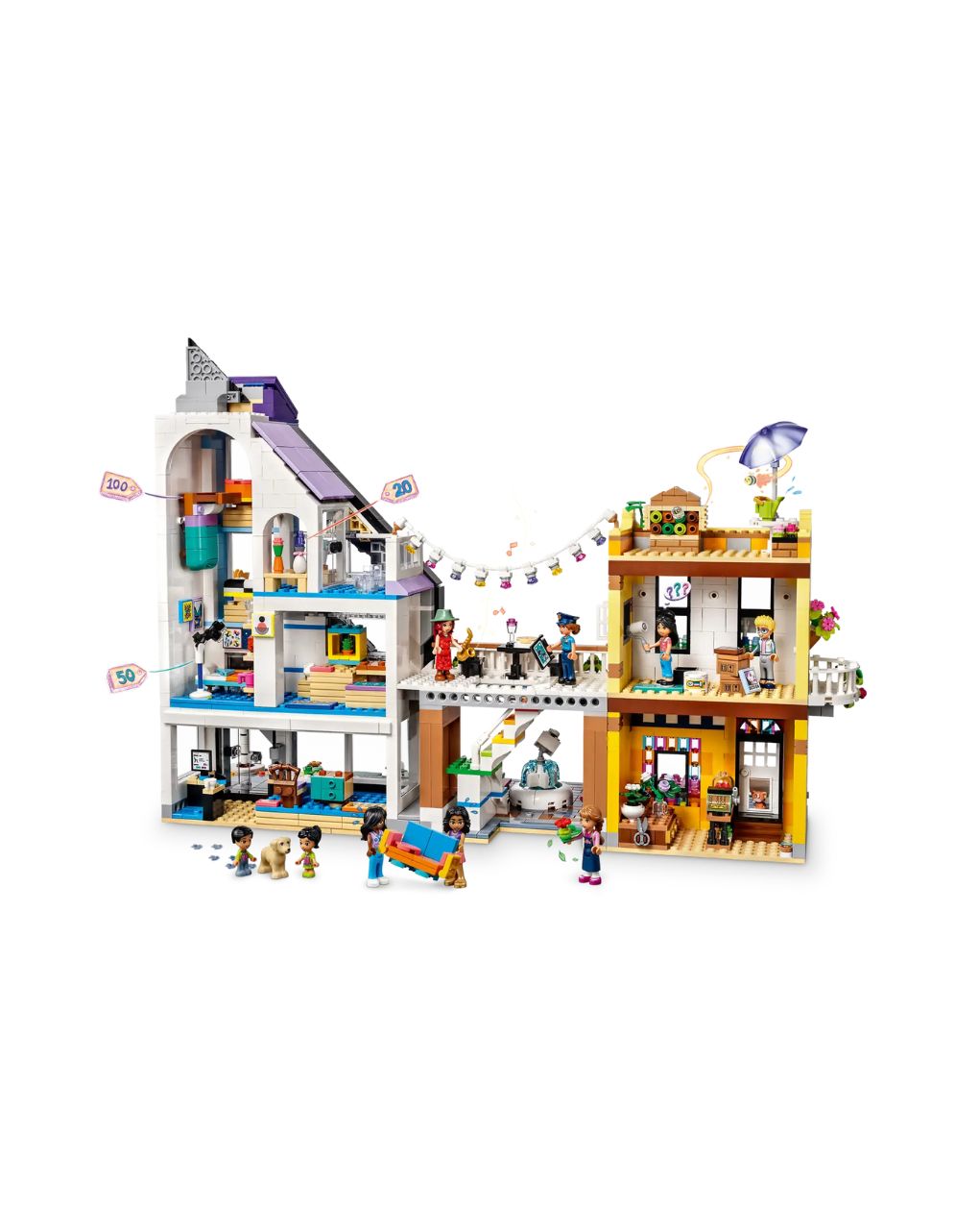 Lego friends downtown flower and design stores 41732 - Lego, Lego Friends