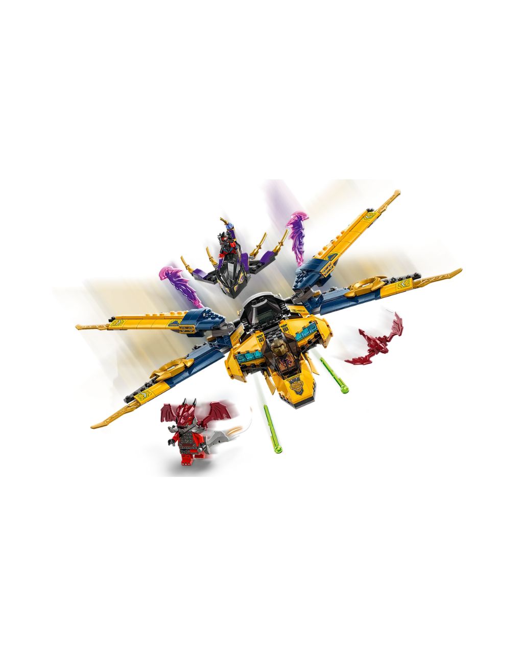 Lego ninjago ras & arin's super storm jet 71833 - Lego, Lego Ninjago