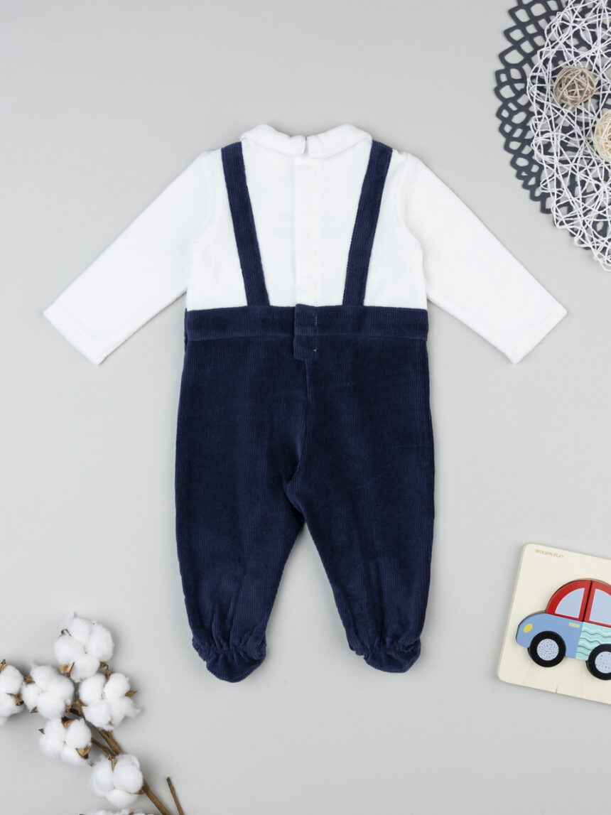 βρεφικό χριστουγεννιάτικο φορμάκι my first christmas για αγόρι - Prénatal