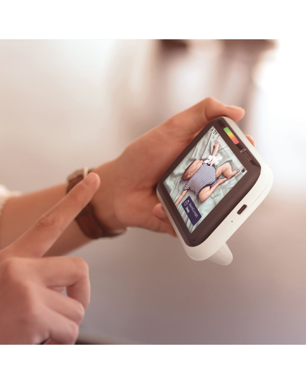 Motorola pip1710 connect ενδοεπικοινωνία μωρού wi-fi με κάμερα & οθόνη 5" και ai λειτουργίες - Motorola