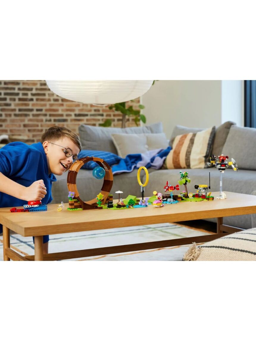Lego sonic the hedgehog sonic's green hill zone loop challenge 76994 - Lego, LEGO SONIC