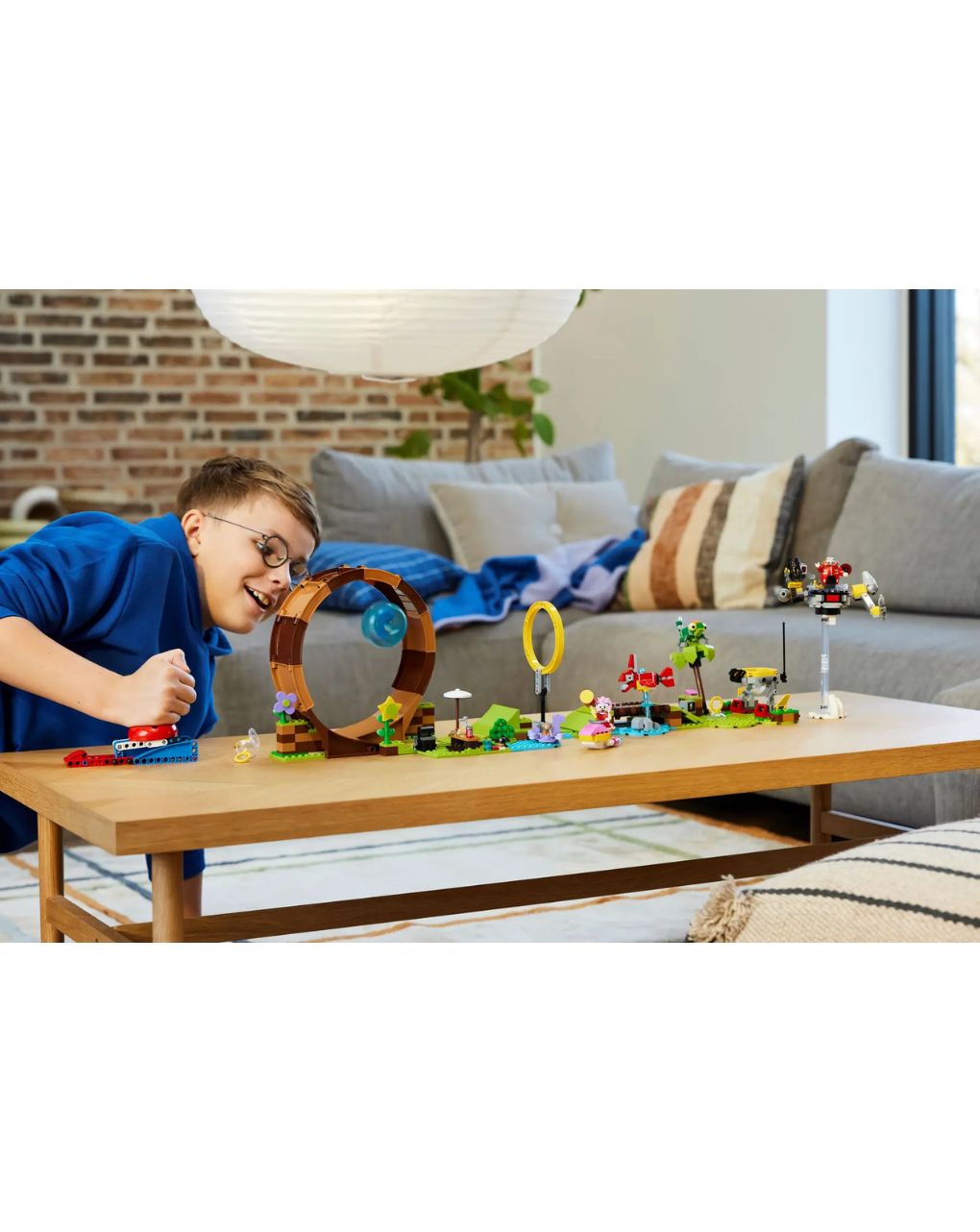 Lego sonic the hedgehog sonic's green hill zone loop challenge 76994 - Lego, LEGO SONIC